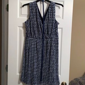 Lane Bryant Dress Size 14/16 EUC Navy Belted